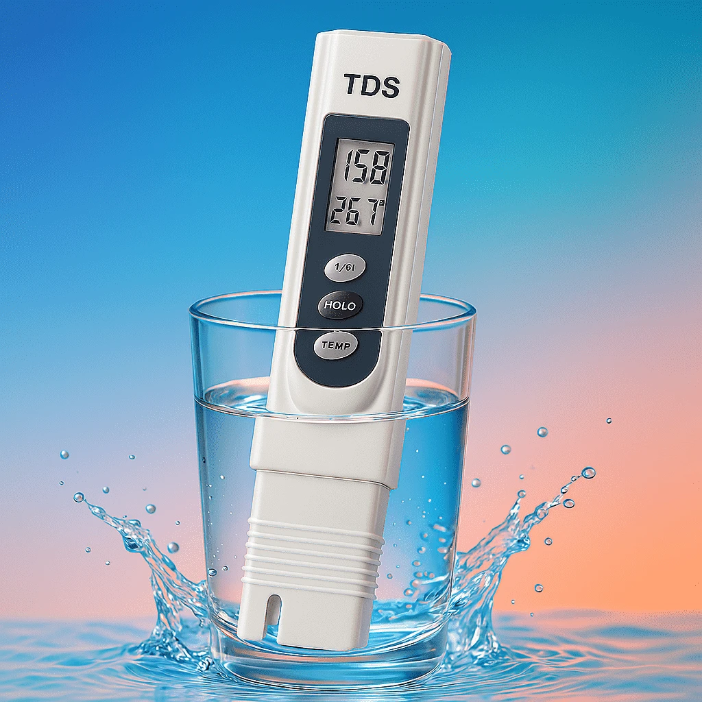 TDS Meter Water Tester – Digital LCD Tester for Drinking Water with RO System -